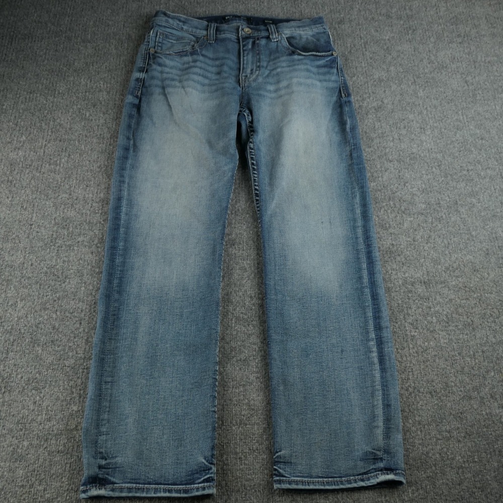 Buckle BKE Jeans Men 32x30 Henry Straight Leg Blue Stretch Denim Casual Workwear